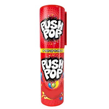 Bazooka Push Pop (1 x15g) - Happy Candy UK LTD