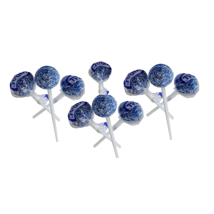 Blue Raspberry Tongue Painter Lollies 10 Pack - Happy Candy UK LTD