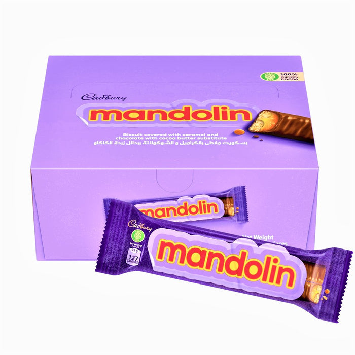 Cadbury Mandolin Chocolate Bars Multi - Pack (EGYPT) 12 x 25g - Happy Candy UK LTD