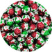 Christmas PUDDING'S Foil Wrapped Milk Chocolate - Happy Candy UK LTD