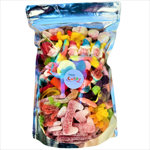 Halloween Mix Up COLOSSAL POUCH 15 - 20 Types Of Sweets - Happy Candy UK LTD