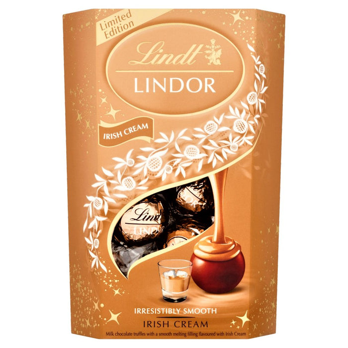 Lindt Lindor LIMITED EDITION Irish Cream Box 200g - Happy Candy UK LTD