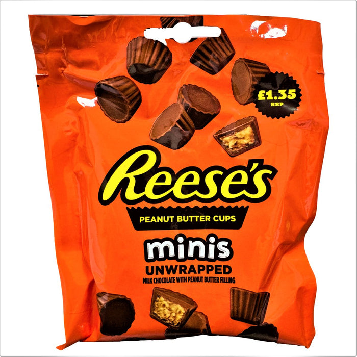 Reese's Peanut Butter Cups Minis Bag 68g - Happy Candy UK LTD