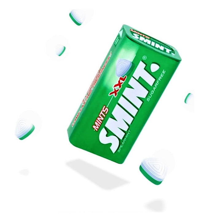 SMINT Spearmint XXL Tin 50 Mints (35g) - Happy Candy UK LTD