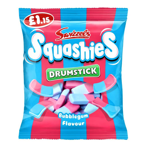 Swizzels Drumstick Squashies Bubblegum Share Bag 160g - Happy Candy UK LTD