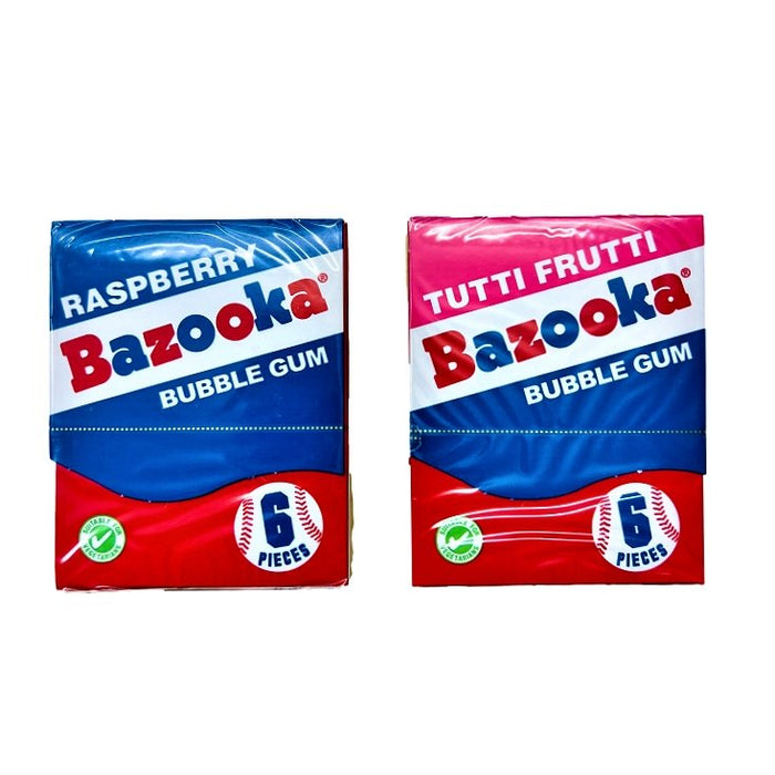 Bazooka Bubblegum Wallet 2 Pack (2 x 33g) - Happy Candy UK LTD