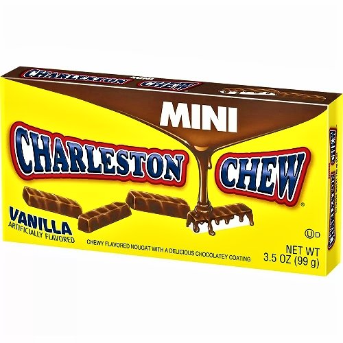 Charleston Chew Mini Vanilla Theatre Box (USA) 99g - Happy Candy UK LTD