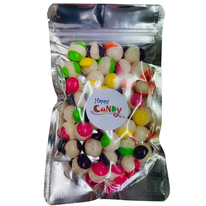 Freeze Dried Skittles CRAZY SOURS 40 Piece Pouch - Happy Candy UK LTD