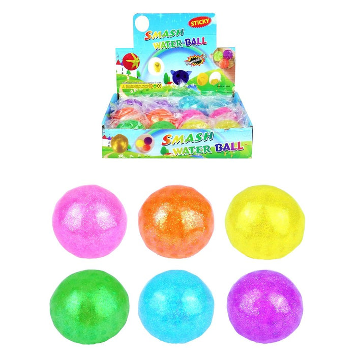 Glitter Water Sensory Squeeze Balls - Happy Candy UK LTD