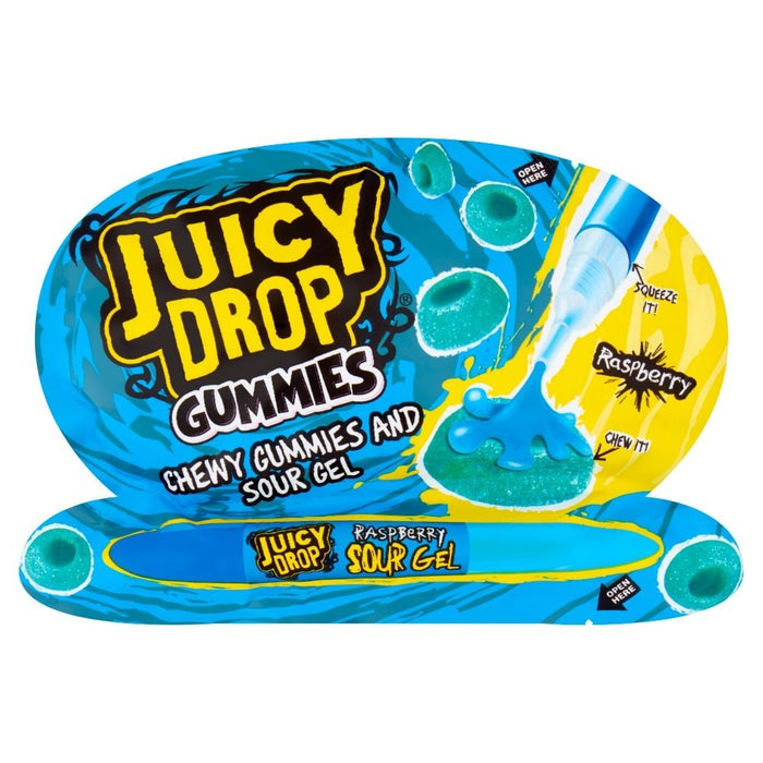 Juicy Drop Gummies & Gel Pen Strawberry & Raspberry - Happy Candy UK LTD