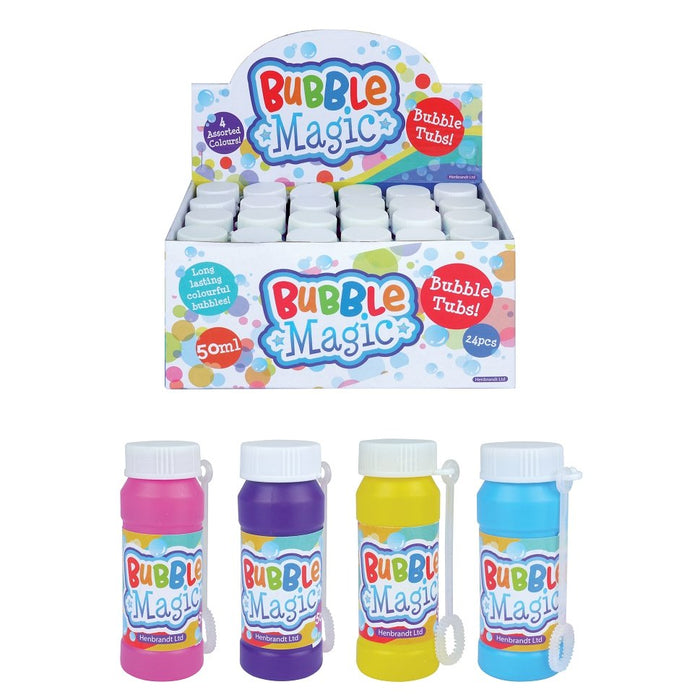 Magic Bubble Tubs with Wand (50ml) - Happy Candy UK LTD