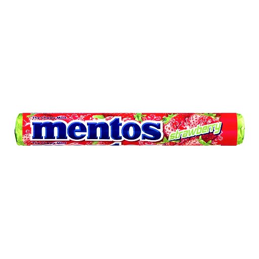 Mentos Strawberry (USA) 37.5g - Happy Candy UK LTD