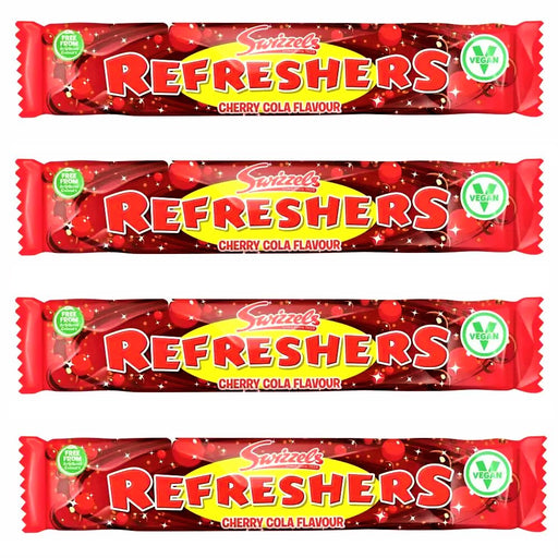 Swizzels Refreshers Cherry Cola Chew Bar 4 Pack - Happy Candy UK LTD