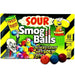 Toxic Waste Sour Smog Balls Theatre Box (USA) 100g - Happy Candy UK LTD